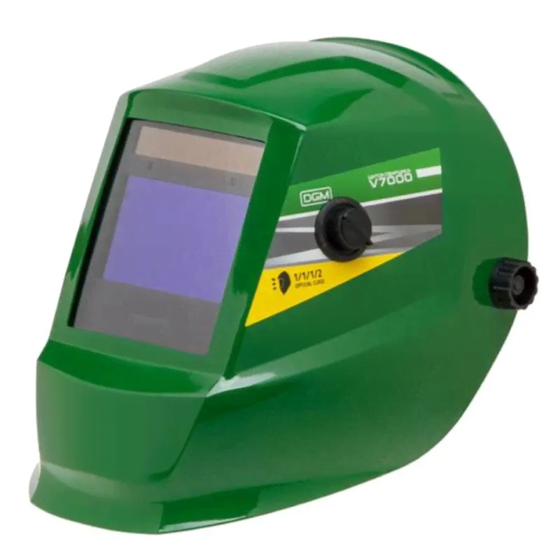 Маска сварщика DGM V7000 (зеленая)-0