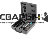 DGM Пневмогайковерт 1/2" DTW-7012 с лубрикатором и головками