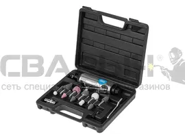 DGM Пневмошлифмашина прямая DTG-2502 с набором шарошек