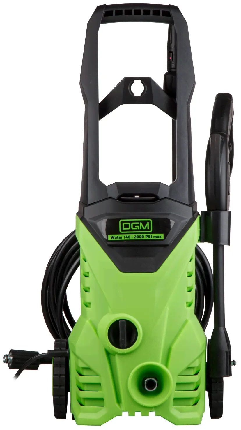DGM Очиститель высокого давления DGM Water 140 (1.65 кВт, 135 бар, 420 л/ч, самовсасывание, активный пеногенератор) (DGWT140001) мойка высокого давления-2