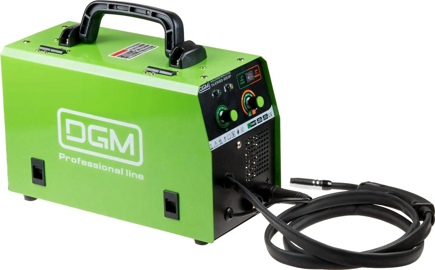 Полуавтомат сварочный инверторный с газом и без газа DGM DUOMIG-253P