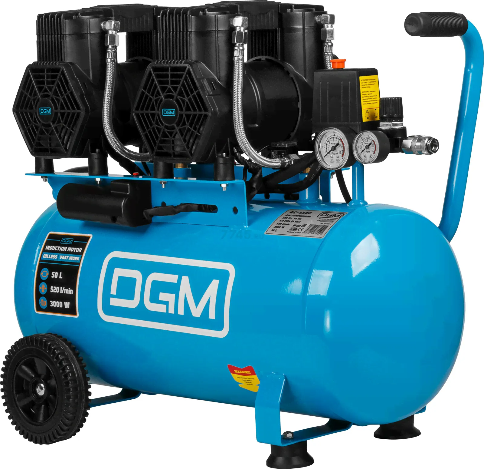 Компрессор безмасляный DGM AC-450F (DG2720-5)-1