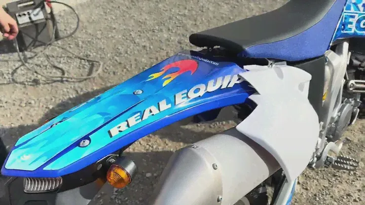Видео запуска Yamaha WR 450 F